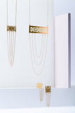 Geometric chains Necklace